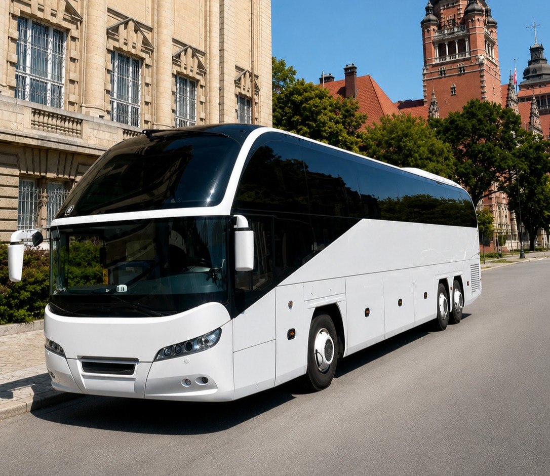 Burchacki Bus im Stadtverkehr
