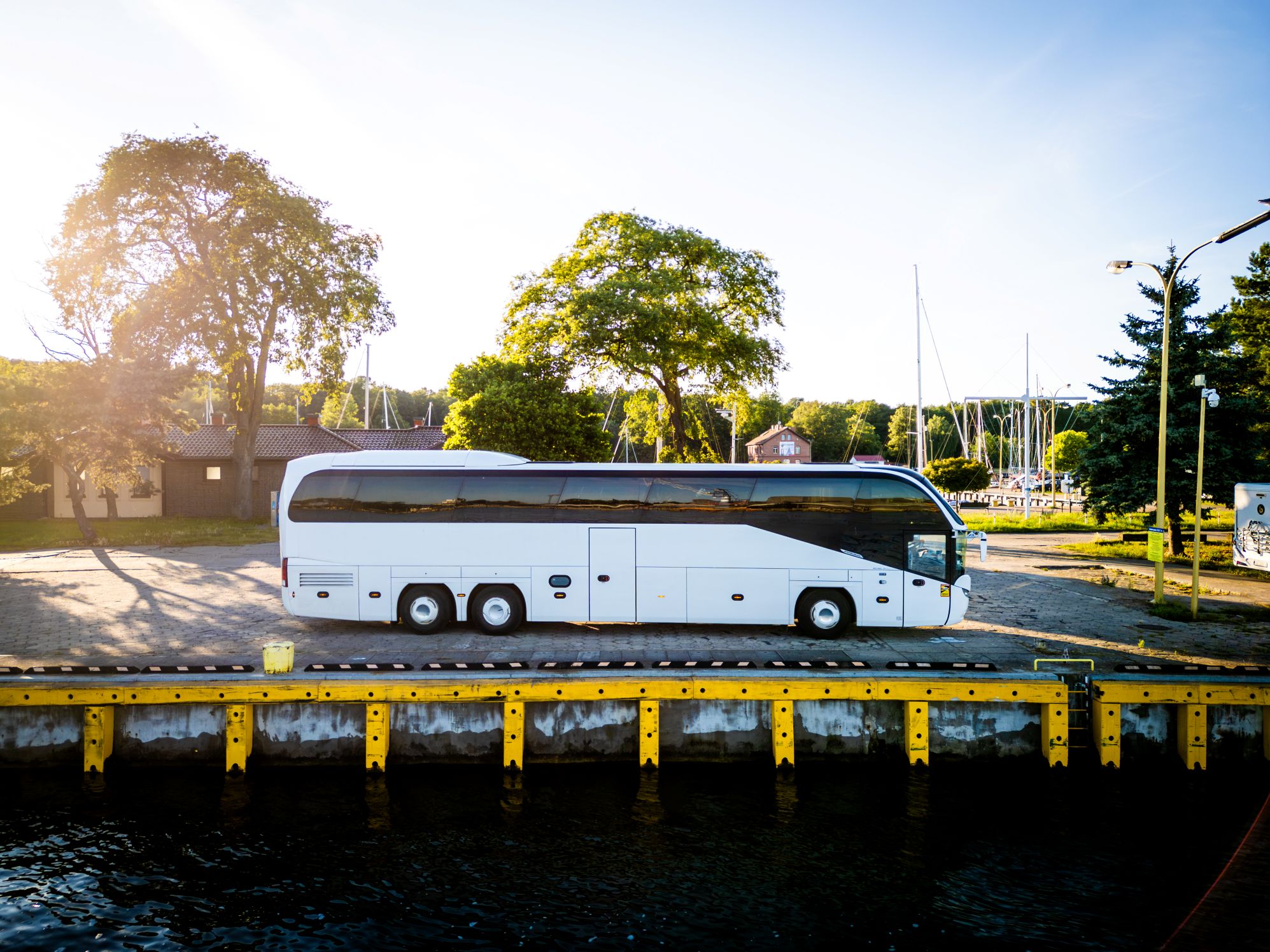 Burchacki Bus im Stadtverkehr